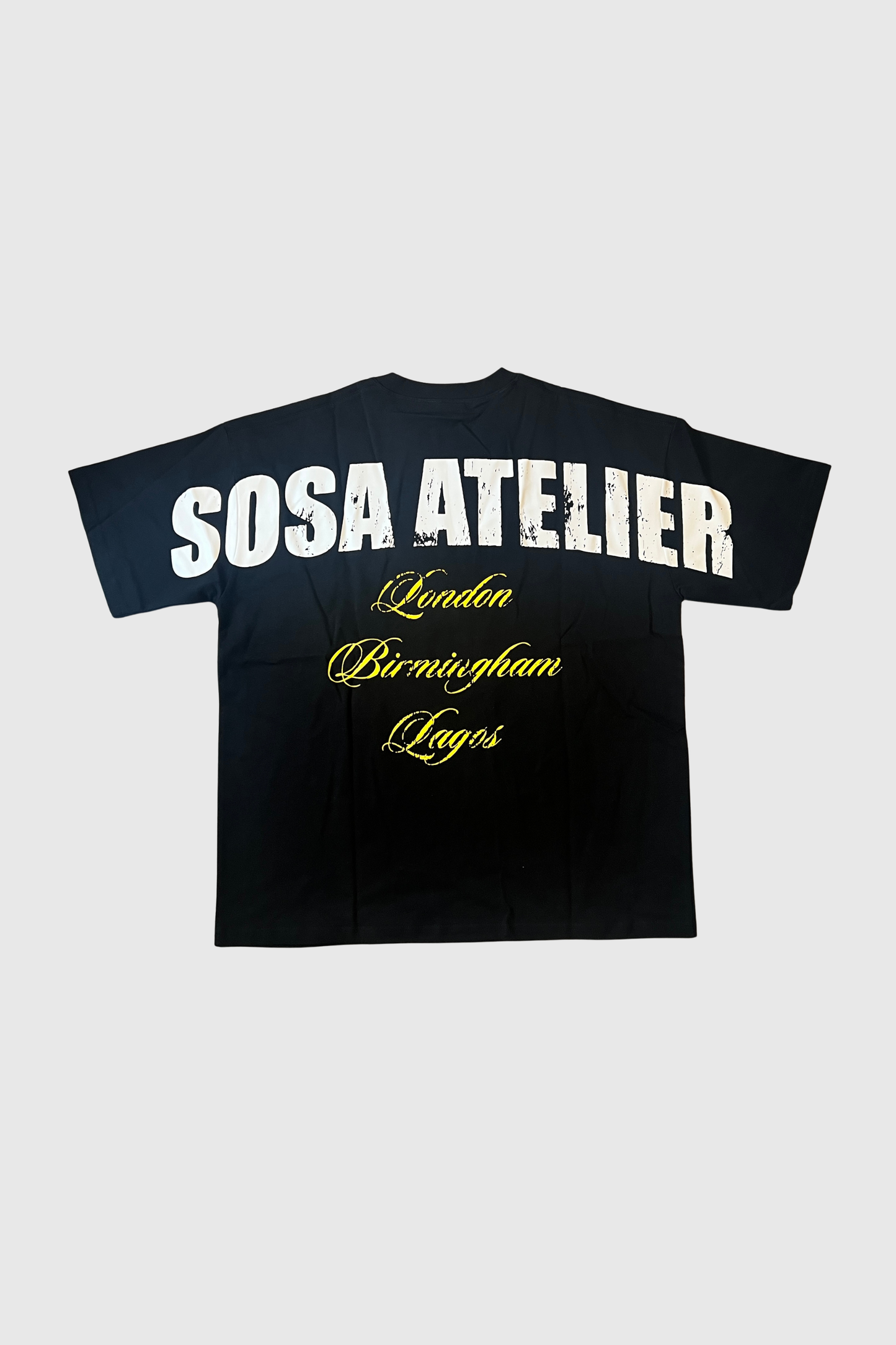 Sosa Black Summer World Logo Shirt