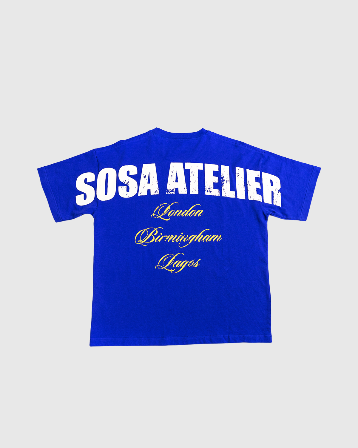 Sosa Blue Summer World Logo Shirt