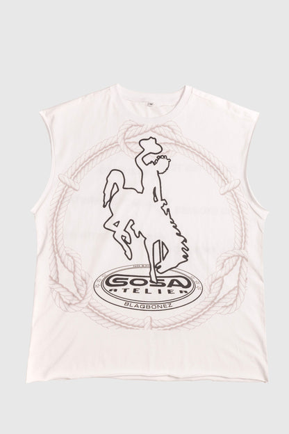 Blaqbonez X Sosa White "No Excuses" T-shirt