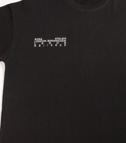Sosa Black World Logo Shirt