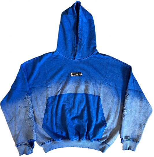 Sosa blue washed hoodie