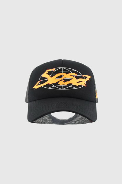 Sosa Atelier Noir World Logo Cap