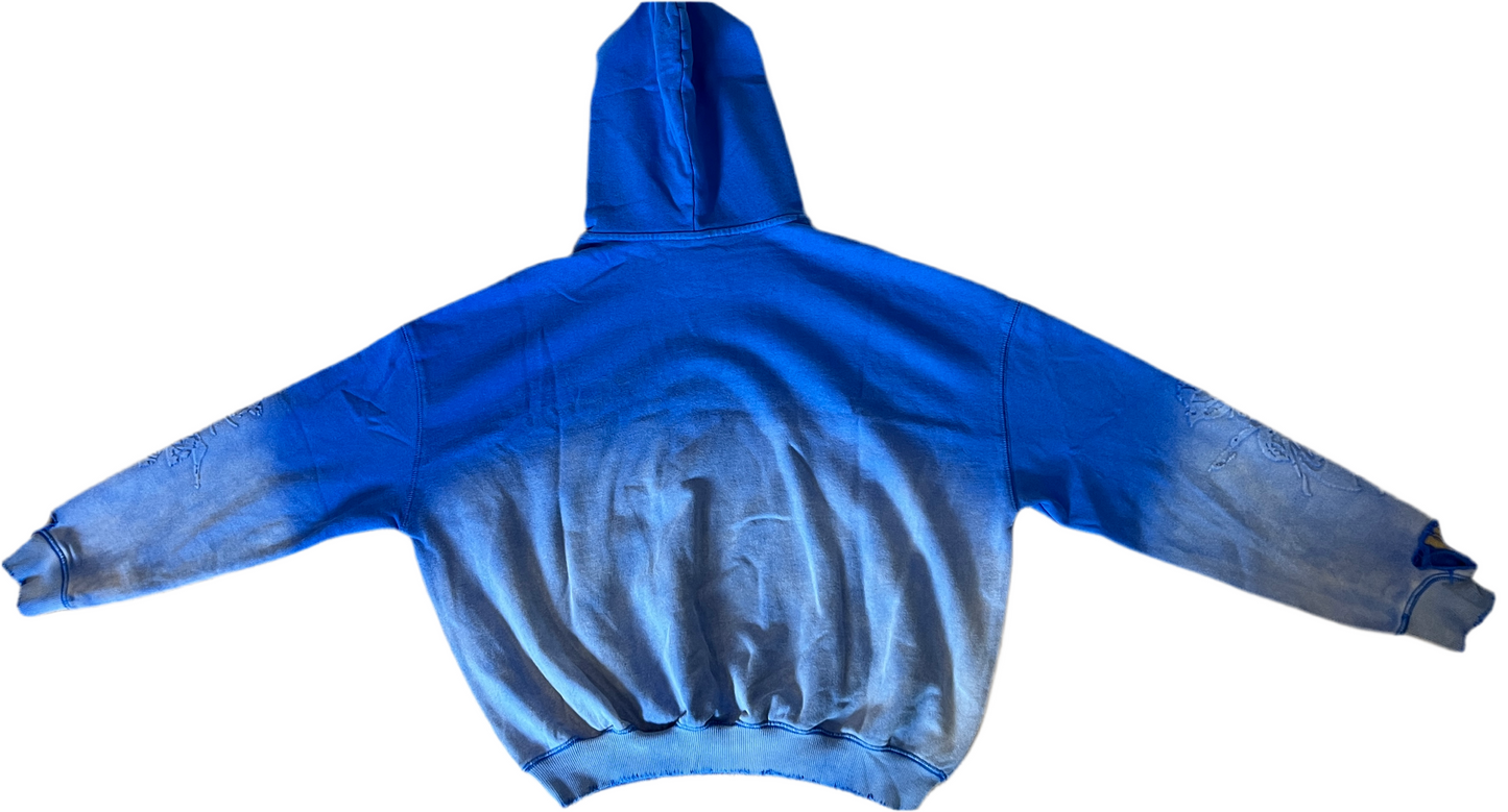 Sosa blue washed hoodie