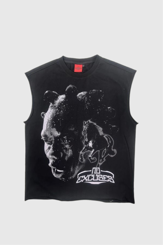 Blaqbonez X Sosa Black "No Excuses" T-shirt